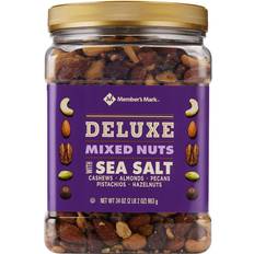 Vitamin D Nuts & Seeds Member's Mark Deluxe Mixed Nuts with Sea Salt 34oz 1