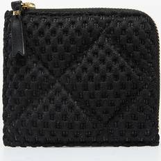 Comme des Garçons Wallets Black Quilted Fat Tortoise Wallet