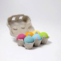 Grimms 6 balles en bois pastel