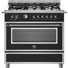 Sort Komfurer Bertazzoni HER96L1ENET Heritage Sort