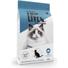 Probiotic Live Katte Kæledyr Probiotic Live Cat Adult Neutered Fish 8kg