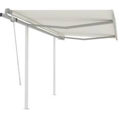Haver & Udemiljøer vidaXL Awning with poles manually retractable