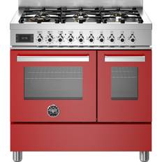 Bertazzoni gasspis 90cm Bertazzoni gasspis PRO96L2EROT Röd