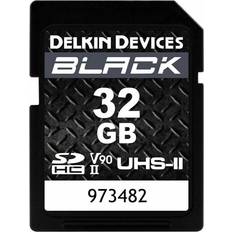 Delkin v90 Delkin Black Rugged SDXC 32GB UHS-II U3 V90 300MB/s