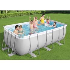 Zwembaden en Accessoires Bestway Zwembadset Power Steel rechthoekig 412x201x122 cm