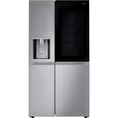 LG Side-by-side Fridge Freezers LG LRSOS2706S Stainless Steel