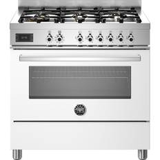 Bertazzoni gasspis 90cm Bertazzoni gasspis PRO96L1EBIT Vit