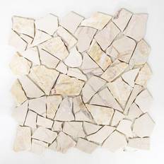 Guld Mosaik HUH Mosaik Rubble/Ciot Gold Cream Ciot 30/2807 Pris/Ark