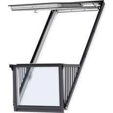 Dachfenster Velux Takbalkong Cabrio 94x252 Dachfenster Dreifachverglasung 94x252cm