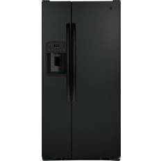 Black - Ice & Water Dispenser Fridge Freezers GE GSE23GGPBB Black