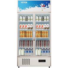 Freestanding Refrigerators VEVOR Commercial Merchandiser Silver