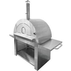  Vedeldad pizzaugn Chicago Rostfri