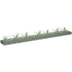 vidaXL Gabion Plantenbak Verhoogd 270 x 30 x 10 cm Gegalvaniseerd Staal