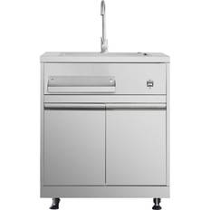 Outdoorküchen MyOutdoorKitchen Inox Range Module with Sink Unit