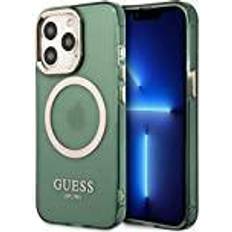 Guess GUHMP13LHTCMA iPhone 13 Pro 13 6,1 zielony/khaki hard case Gold Outline Translucent MagSafe