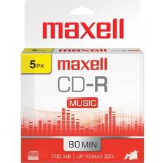 Maxell 625132 80-Minute Music CD-R