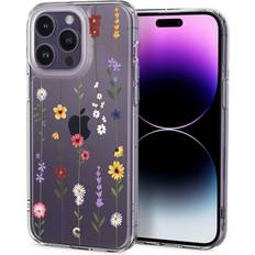 Spigen Cyrill Cecile iPhone 14 Pro Hybrid Case Flowers