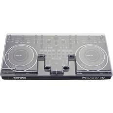 Dj light Decksaver Cover for Pioneer DJ DDJREV1 Controller, Light Edition, Smoked/Clear