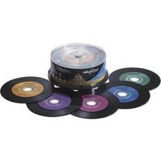 Verbatim CD-R with Digital Vinyl Surface, 80min, 52X, 25/PK Spindle