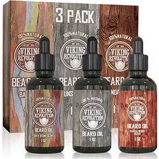 Viking Revolution Beard Oil Conditioner 3-Pack