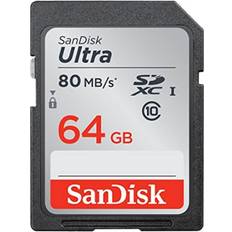 Memory Cards & USB Flash Drives SanDisk 64GB Ultra SDXC UHS-I Memory Card