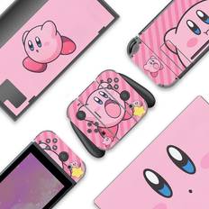 Kirby switch Beluga Design Kirby Switch Skin Cute Pastel Sticker