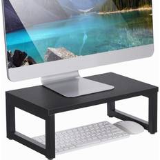 Laptop Stands Giikin Monitor Stand Riser, Desk & Tabletop Organizer Desktop Storage Shelf Ergonomic Monitor Stand for Laptop, Computer, MacBook, Notebook