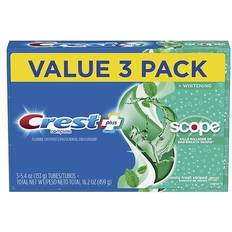 Crest Whitening Plus Scope Toothpaste Minty