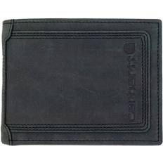 Wallets & Key Holders Carhartt Leather Black Detroit Passcase Wallet