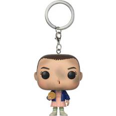 Keychains Funko Stranger Things Eleven With Eggo Pocket Pop! Vinyl Keychain