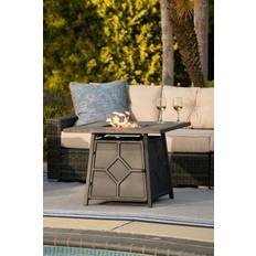 Square propane fire pit Heatmax 32 40,000BTU Fire Pit Propane Fire Pit