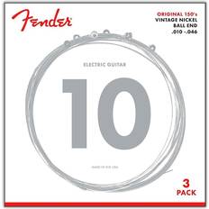 Fender guitar strings Fender 150R Nickel End Guitar Strings, Gauges 10-46 (3-Pack)