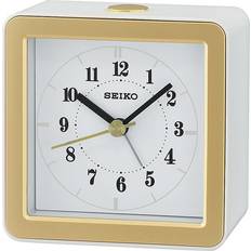 Alarm Clocks Seiko Bedside Led Alarm Clock In White White