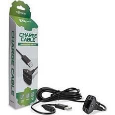 Tomee Controller Charge Cable - Black for Microsoft Xbox 360