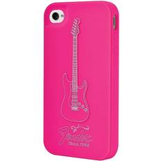 Hal Leonard Contour Design Fender Iphone 4/4S Genuine Magenta Silicone Protective Case