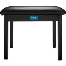 Piano bench Knox Gear Furniture Style Flip-Top Piano Bench (Black)