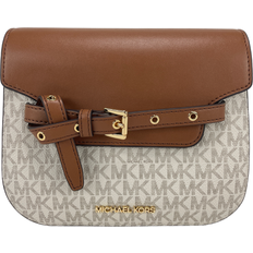 Michael Kors Emilia Small Logo Crossbody Bag - Vanilla