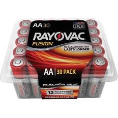 Double aa batteries Rayovac Fusion Premium Alkaline AA Batteries Pack