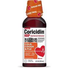 Cough and cold medicine Coricidin High Blood Pressure Max Strength Cough Cold Liquid Cherry