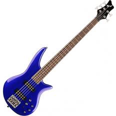 Jackson Electric Basses Jackson JS Spectra Bass JS3V 5-String Bass Guitar, Indigo Blue