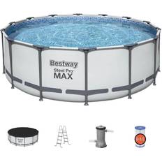 Freestanding Pools Bestway Steel Pro Max Round Pool Set Ø4.3x1.2m
