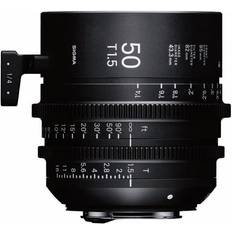 Canon full frame SIGMA T1.5 Cine 50mm Full Frame Prime Lens with Canon EF Mount