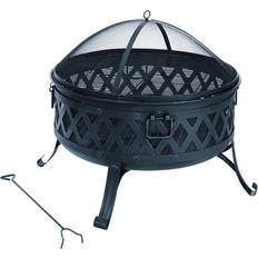 Fire Pits & Fire Baskets Accents 35.47 W Steel Lattice