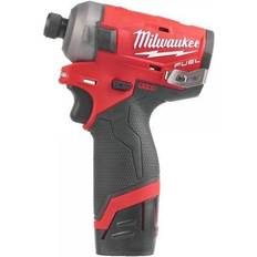 Milwaukee Battery Drills & Screwdrivers Milwaukee 1/4 in 12V2Ah Cordless Impact Wrench