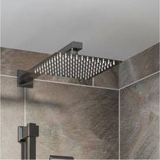 Silver Overhead & Ceiling Showers Architeckt Mounted Modern Silver