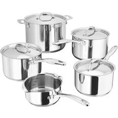 Sandwich Bottom Cookware Sets Stellar 7000 Cookware Set with lid 5 Parts