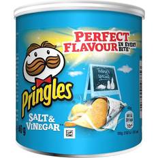 Pringles Food & Drinks Pringles Salt & Vinegar Crisps 40g Ref N003621