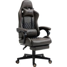 Vinsetto Racing Gaming Chair Diamond PU Leather Office Brown Price