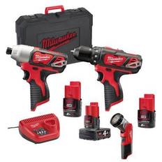 Milwaukee Set Milwaukee M12 BPP2B-421C 12V (1X 4.0Ah + 1X 2.0Ah)