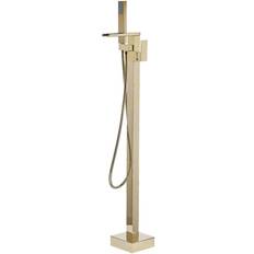 Stainless Steel Bath Taps & Shower Mixers Beliani Boyoma (210243-235956) Gold